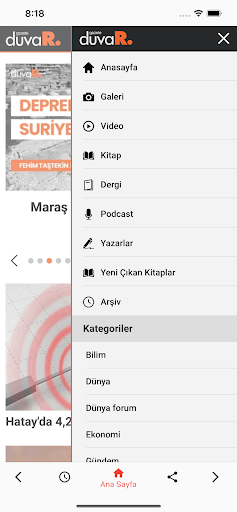 Gazete Duvar ekran görüntüsü