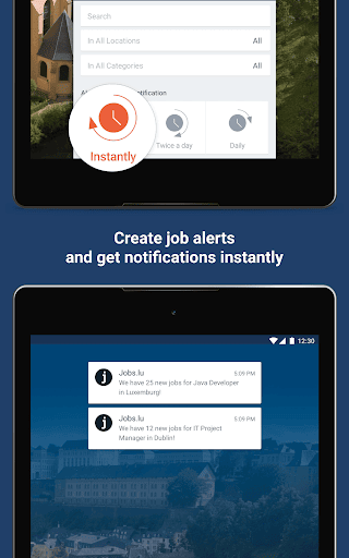 jobs.lu - Job Finder App ekran görüntüsü