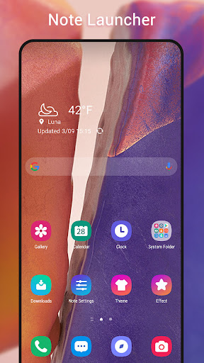 Note Launcher: For Galaxy Note ekran görüntüsü