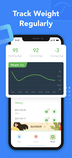 Hydro+: Fasting & Water Alarms ekran görüntüsü