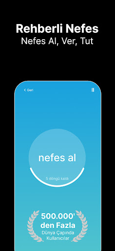 Nefes Egzersizi & Breathwork ekran görüntüsü