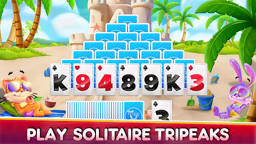 Solitaire TriPeaks Save Animal ekran görüntüsü