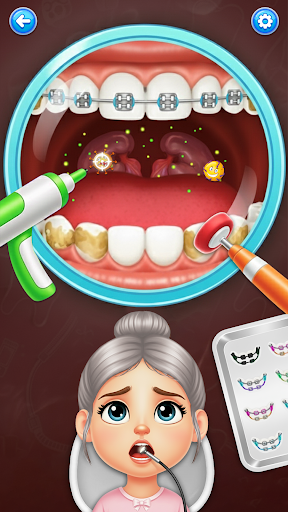 Dentist Doctor Hospital Games ekran görüntüsü