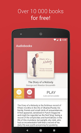 Books and Audiobooks ekran görüntüsü