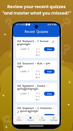Myanmar Bible Quiz ekran görüntüsü
