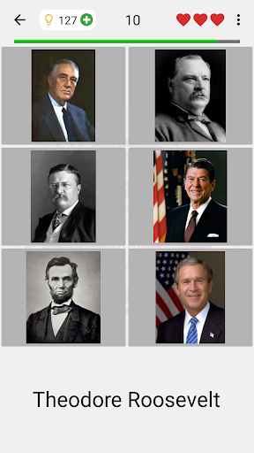 US Presidents and History Quiz ekran görüntüsü