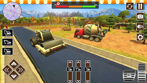 Construction 3D Excavator Sim ekran görüntüsü