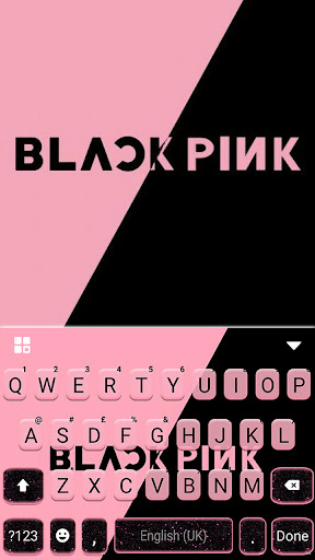 Black Pink Simple Klavye Arkap ekran görüntüsü