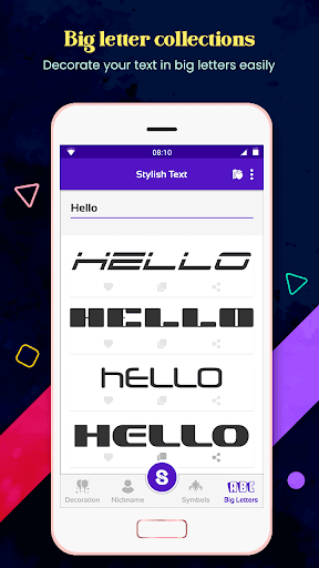 Stylish Text Floating Bubble ekran görüntüsü