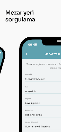 ABB Mezarlık Bilgi Sistemi ekran görüntüsü