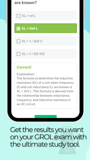 GROL Practice Test ekran görüntüsü