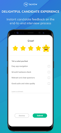 Talview - Candidate App ekran görüntüsü