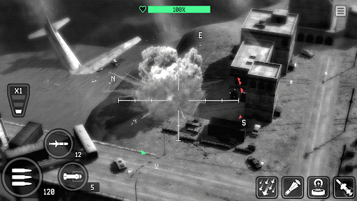 War Drone: AC-130 Gunship Game ekran görüntüsü