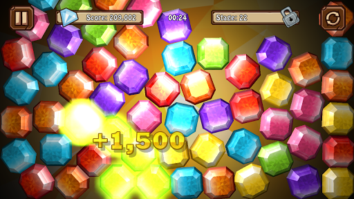 Gem Slash - Match 3 Physics ekran görüntüsü