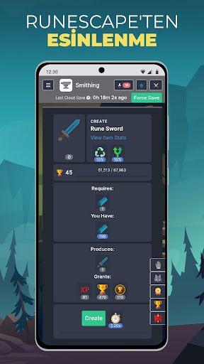 Melvor Idle - Idle RPG ekran görüntüsü