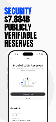 Gate: BTC & ETH İşlemleri ekran görüntüsü
