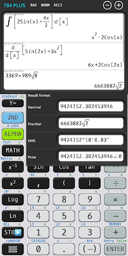Graphing calculator plus 84 83 ekran görüntüsü