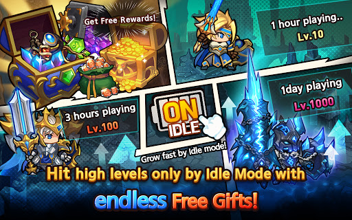 Raid the Dungeon : Idle RPG ekran görüntüsü
