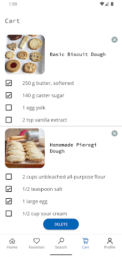 Pastry Recipes ekran görüntüsü