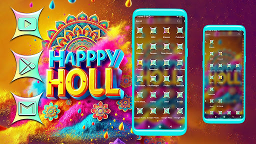 Happy Holi Theme ekran görüntüsü