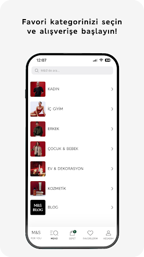 M&S Türkiye - Online Alışveriş ekran görüntüsü