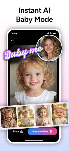 AI Baby Generator - TinyFaces ekran görüntüsü