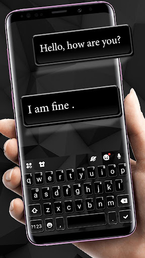 Pure Black Tema ekran görüntüsü