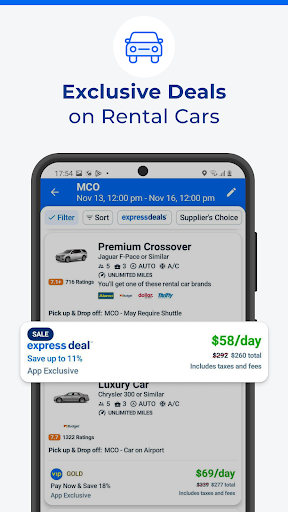 Priceline: Hotel, Flight & Car ekran görüntüsü