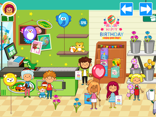 My Pretend Grocery Store Games ekran görüntüsü