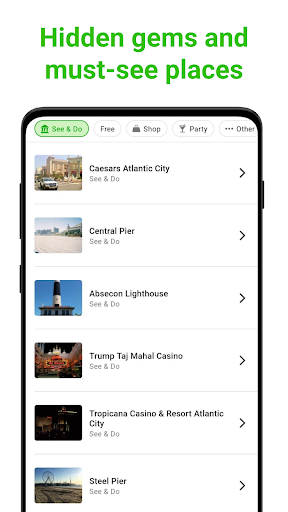Atlantic City SmartGuide ekran görüntüsü