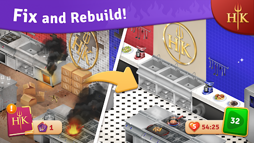 Hell's Kitchen: Match & Design ekran görüntüsü