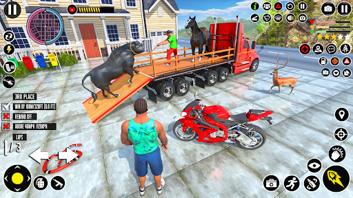 Animal Transport Truck Game 3D ekran görüntüsü