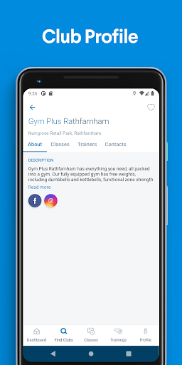 Gym Plus ekran görüntüsü