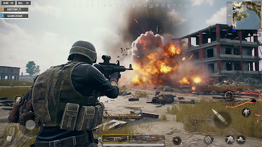 Battlestrike komando oyunu ekran görüntüsü