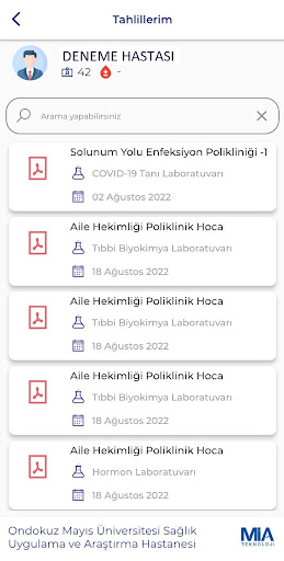 Mia-Med Health ekran görüntüsü