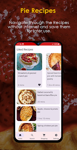 Pie Recipes Offline ekran görüntüsü