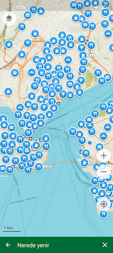 Organic Maps: Haritalar ve GPS ekran görüntüsü