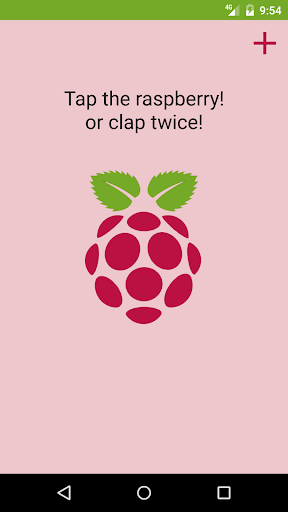 Raspberry LED ekran görüntüsü