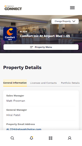 Choice Hotels ChoiceConnect ekran görüntüsü