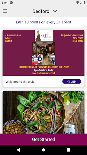 Rice Thai Restaurant ekran görüntüsü