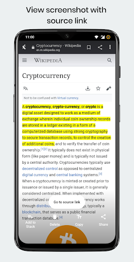 GYST Screenshot+Link Organiser ekran görüntüsü