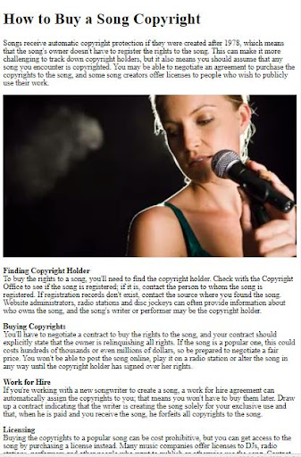 How to Buy Music Rights ekran görüntüsü