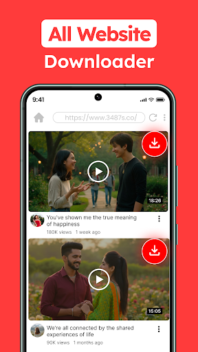 All Video & Movie Downloader ekran görüntüsü