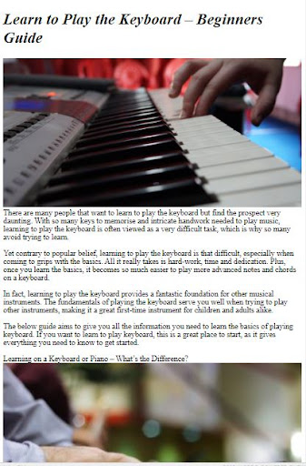 How to Play Keyboard ekran görüntüsü