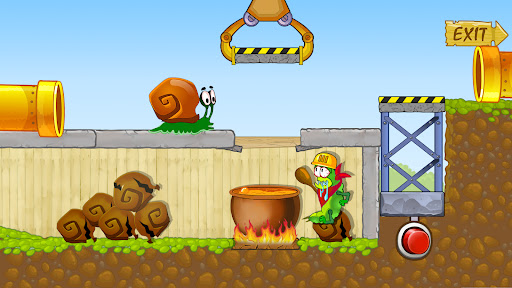 Snail Bob 1: Adventure Puzzle ekran görüntüsü