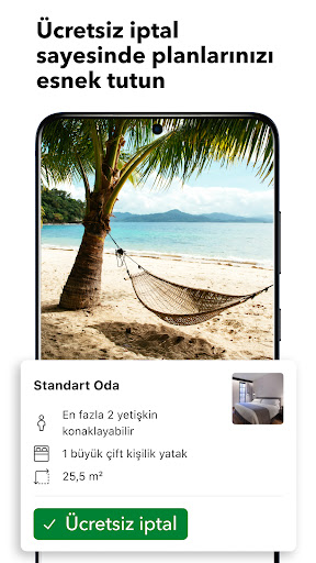 Booking.com Otel Rezervasyonu ekran görüntüsü