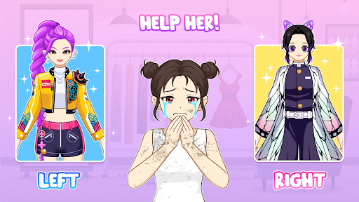 Left Or Right Perfect Dress Up ekran görüntüsü