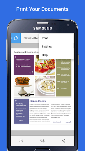 Samsung Print Service Plugin ekran görüntüsü