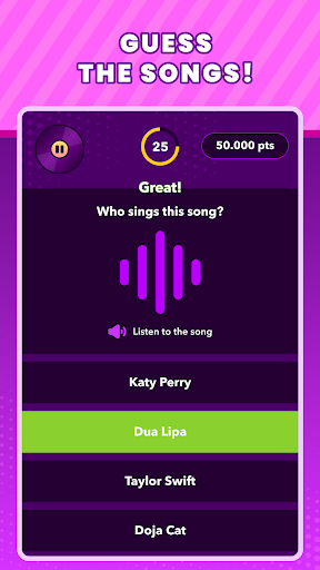 Trivial Music Quiz ekran görüntüsü