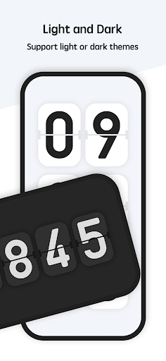 Flip clock & floating widget ekran görüntüsü